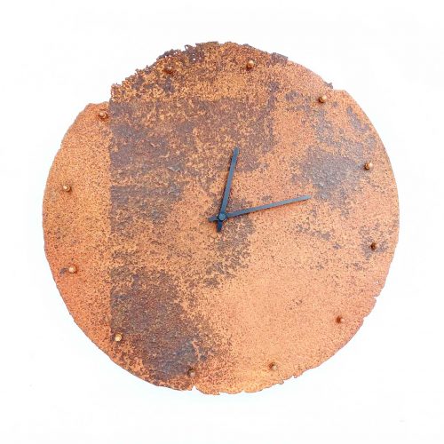 Rusted wall clock